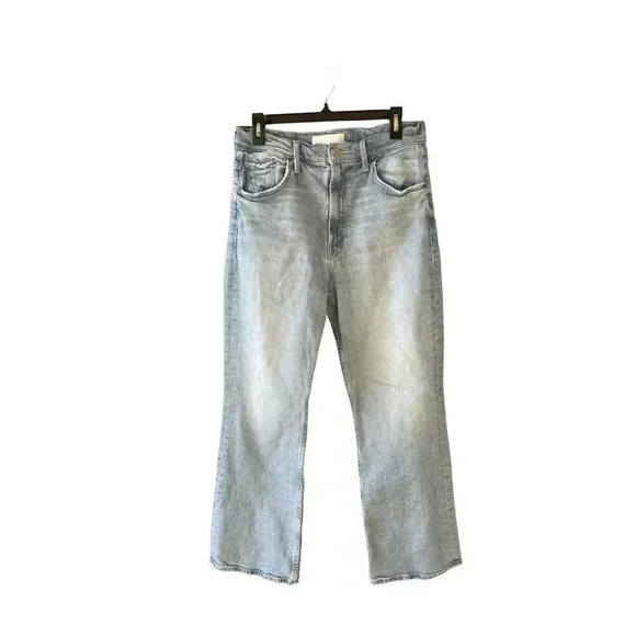New Mother Superior Denim The Scooter Ankle Light Don't be a Square Jeans 29 - Picture 6 of 13
